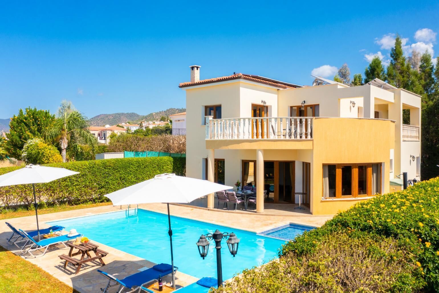Una piscina climatizada