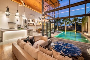 Villa, 4 Bedrooms, Smoking, Private Pool | Pool - Villa Yukiko, 4BR Modern Tropical Design Villa (Canggu)