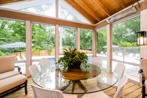 Dining - (2026 OPEN!) Gorgeous Grand Beach Home With Private Pool! (MI)