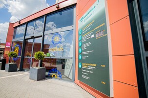 Konaklama yerinin ön cephesi