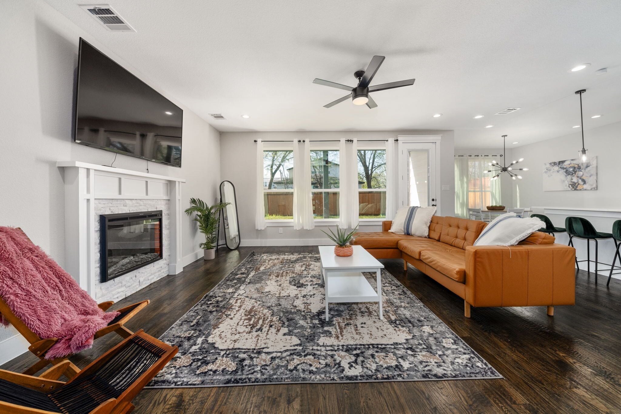 Área de sala de estar