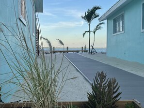 Property grounds - Unique, authentic, exquisite waterfront cottage with a dock. (Bimini)