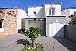 Enjoy a relaxing balcony with outdoor space for dining or unwinding.