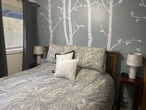 1 makuuhuone, ilmainen Wi-Fi, vuodevaatteet