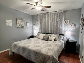 1 bedroom, desk, iron/ironing board, free WiFi