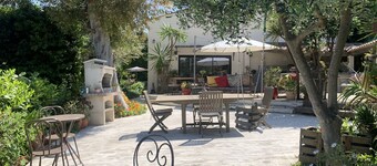 Large villa in a green setting