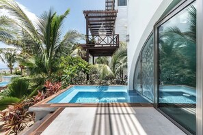 Pool - Villa with Sea View and Private Pool: Isla Mujeres (Isla Mujeres)