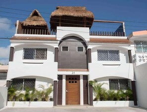 Exterior detail - Central studio with kitchen and rooftop in Cancún (CancÃºn)