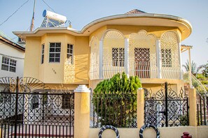 Façade de l’hébergement