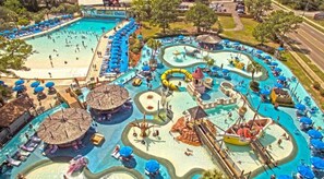 Una piscina riscaldata