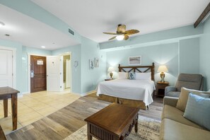 1 bedroom, iron/ironing board, WiFi, bed sheets - Origin 1129 - Efficiency Unit - Partial Gulf View (Panama City Beach)