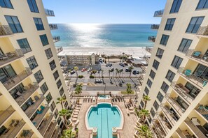 A heated pool - Origin 1320 - Studio King Gulf View- Amazing Gulf View (Panama City Beach)