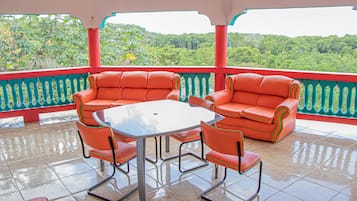 Quarto luxo | Terraço/pátio