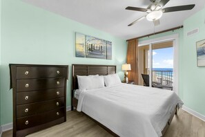2 bedrooms, iron/ironing board, WiFi, bed sheets - Grand Panama 1005 - Tower Two - 2 bedroom - Large Deck with Gulf Views (Panama City Beach)