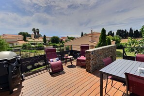 Cottage Deluks, ensuite, pemandangan gunung (La Tete Dans Les Nuages) | Taman