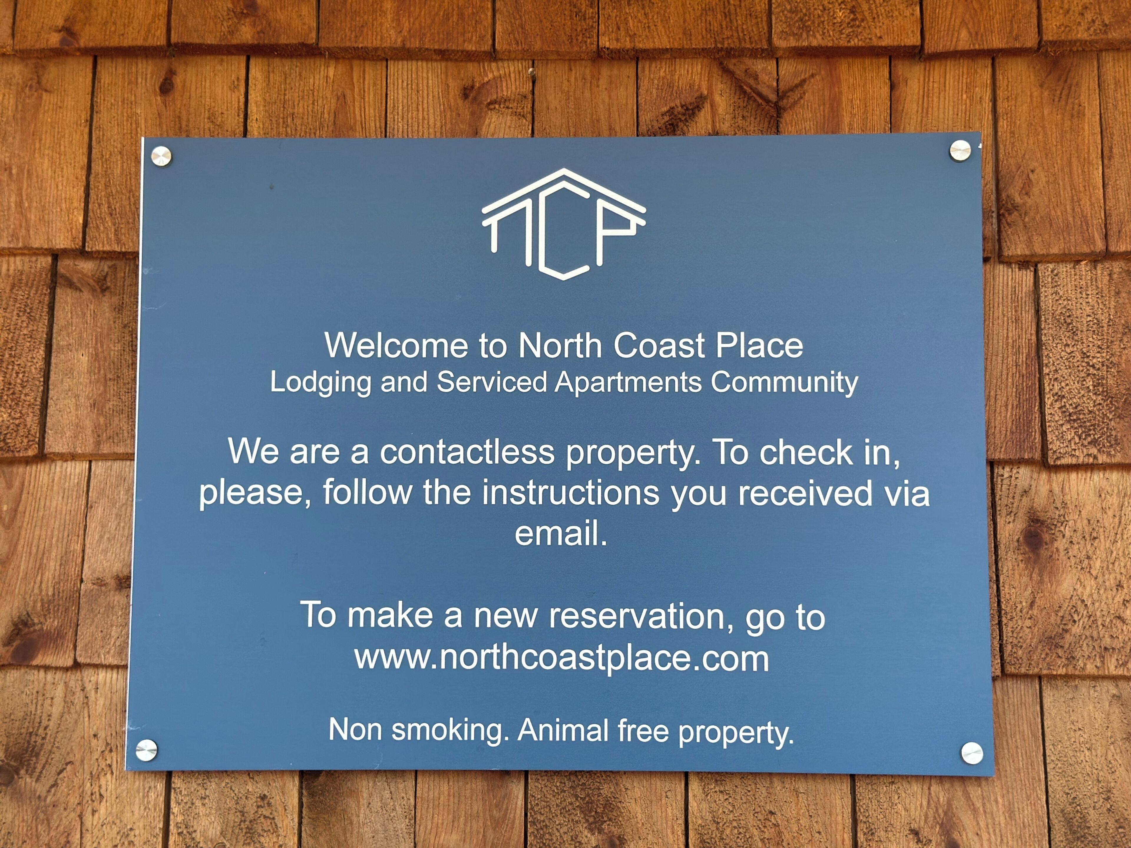 Front of property