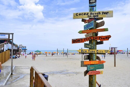 1BR Cocoa Beach Home - 1 Min to Beach!