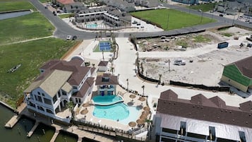 Relax by the pool or enjoy waterfront views from this coastal hotel complex, offering a range of amenities for a leisurely stay.