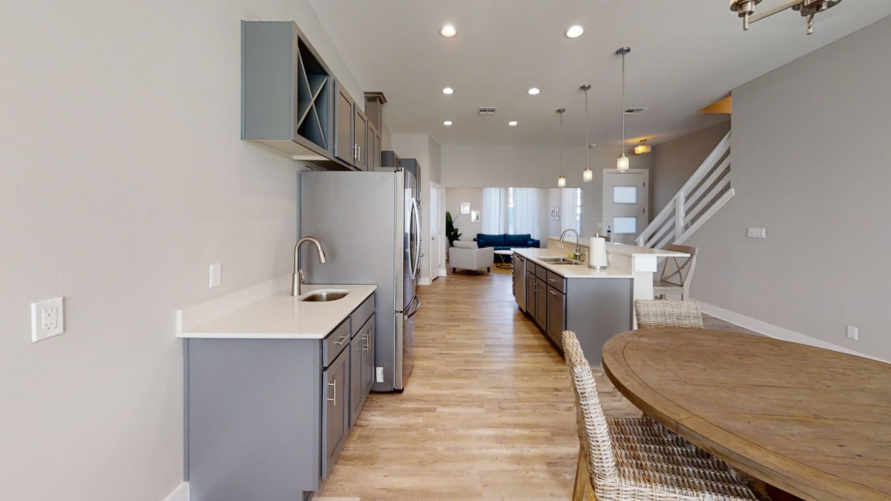 公寓式客房, 多张床, 私人游泳池, 海滩景观 | 3 多间卧室、免费 WiFi