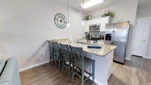 House, Multiple Beds, Balcony, Beach View | Private kitchen | Fridge, microwave, oven, stovetop - Channel Islands-14904 (Corpus Christi)