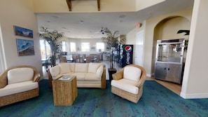 House, Multiple Beds, Balcony, Beach View | Living room | 40-inch TV with cable channels