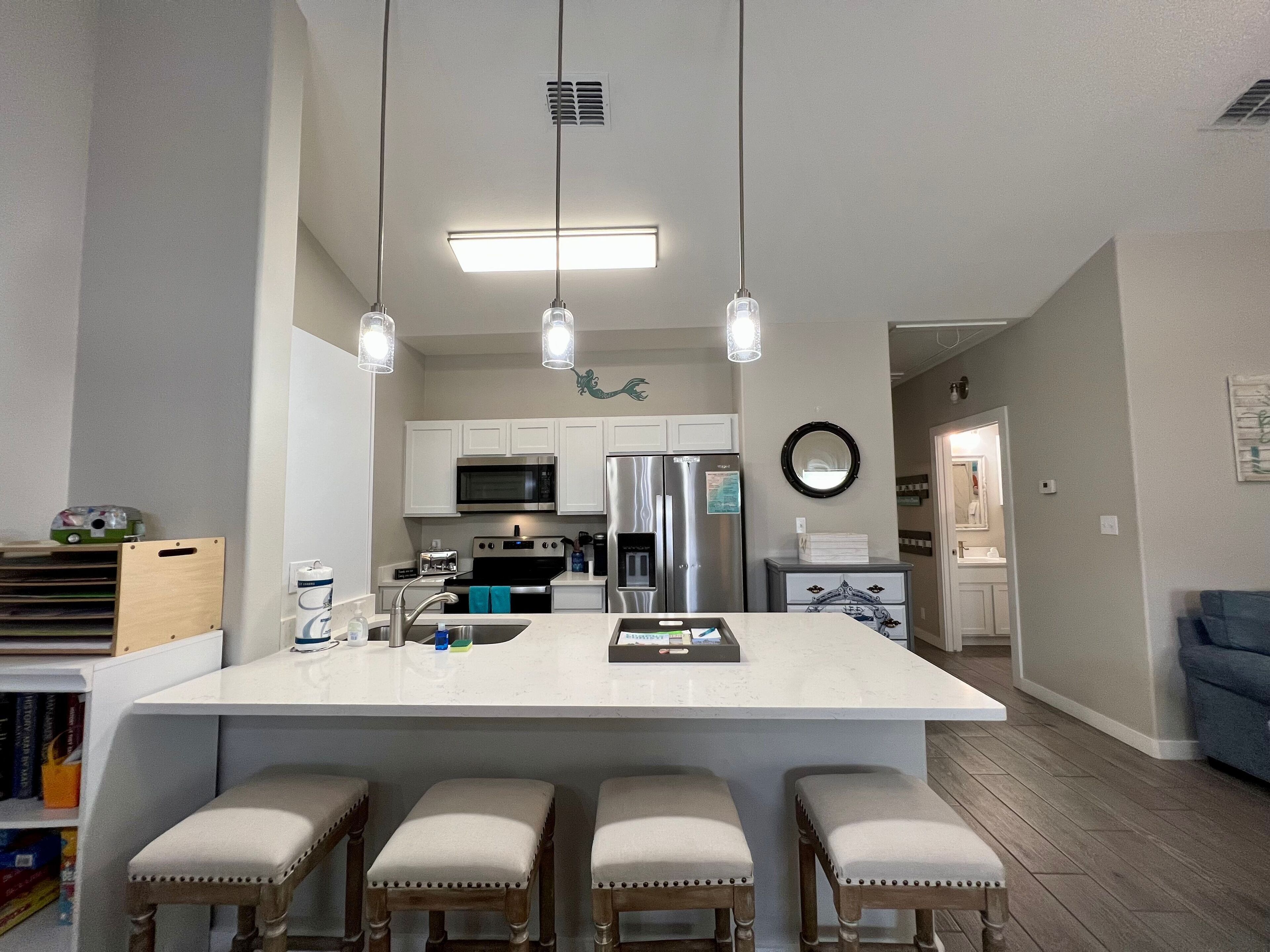 獨棟房屋, 多張床, 廚房, 海灘景觀 | 私人廚房 | 電冰箱、微波爐、烤箱、爐台