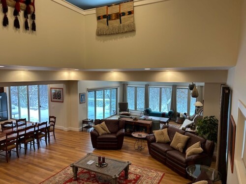 Luxury Multiple Family Retreat in a Spacious Home on the Little Manistee River