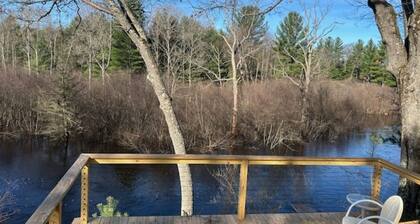 Luxury Multiple Family Retreat in a Spacious Home on the Little Manistee River