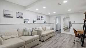 Smart TV y chimenea