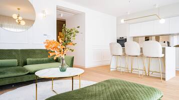 Design-Apartment | Wohnbereich