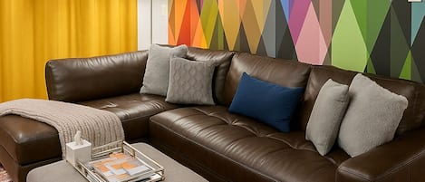 TV connectée, cheminée, Netflix, services de streaming