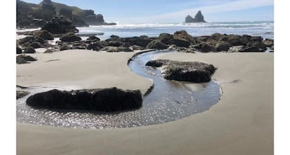 Peacefull hilltop cottage with huge ocean views!