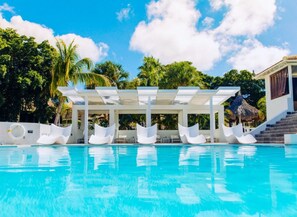 Outdoor pool - Villa Vacacional para Grupos en Curacao (Jan Thiel)