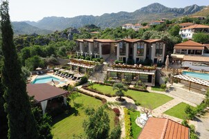Fachada de la propiedad