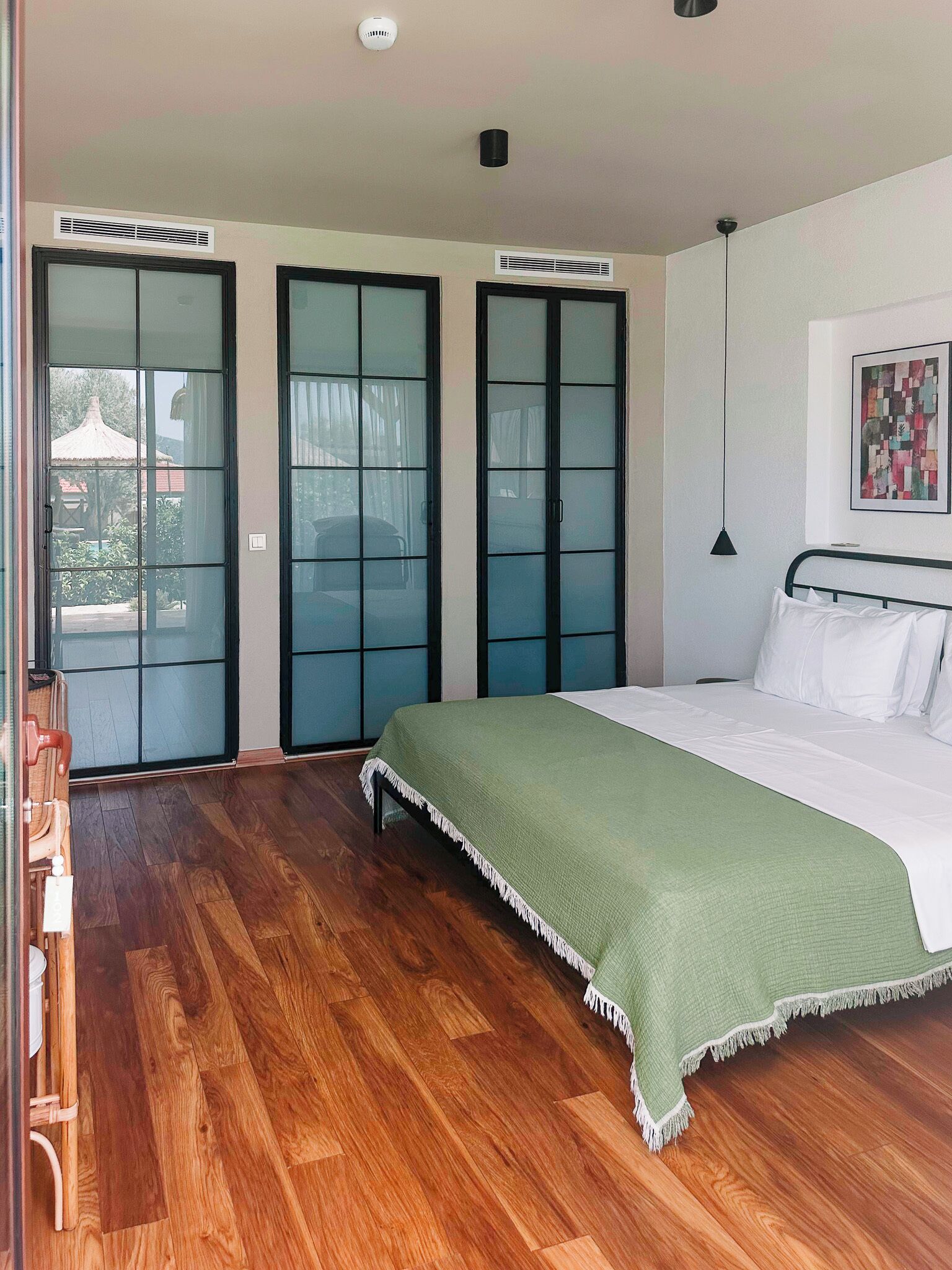 nature room - partial sea view by pool | premium bedding, minibar, free wifi, bed sheets