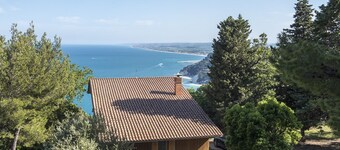 S267 - Sirolo , portion of a single villa surrounded by the greenery of Conero