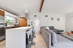 Interior - Mellow Yellow | SoCo Stay + Pet Friendly (Austin)