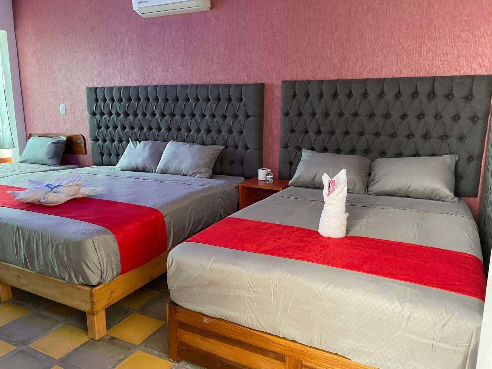 Free WiFi, bed sheets