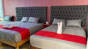 Free WiFi, bed sheets