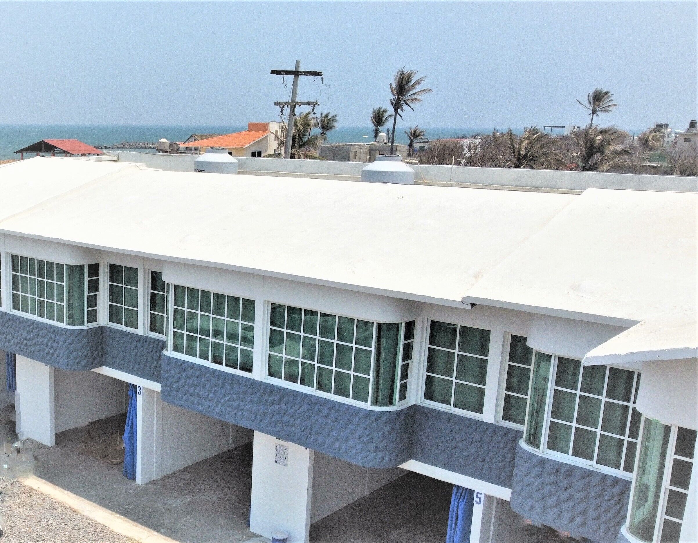 Fachada de la propiedad