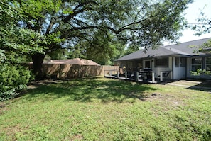 Large Backyard for the Cookouts