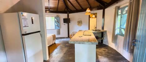 Familienstudio, 1 Schlafzimmer | Eigene Küche