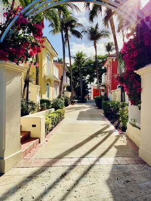 Enceinte de l’hébergement