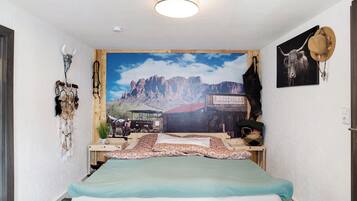 1 makuuhuone, silitysrauta/-lauta, ilmainen Wi-Fi