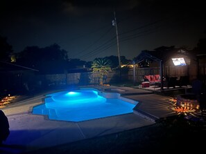 Alberca al aire libre 