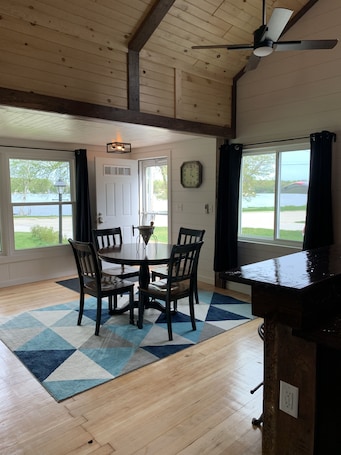 Dining. The RandomCabin “On Random Lake”