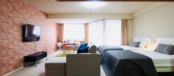 Ski-in, ski-out luxury resort condominium with hot spring, pool and karaoke