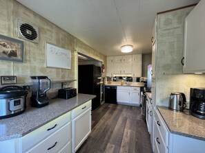 Fridge, microwave, oven, stovetop - Downtown Gated Hideaway (Anchorage)