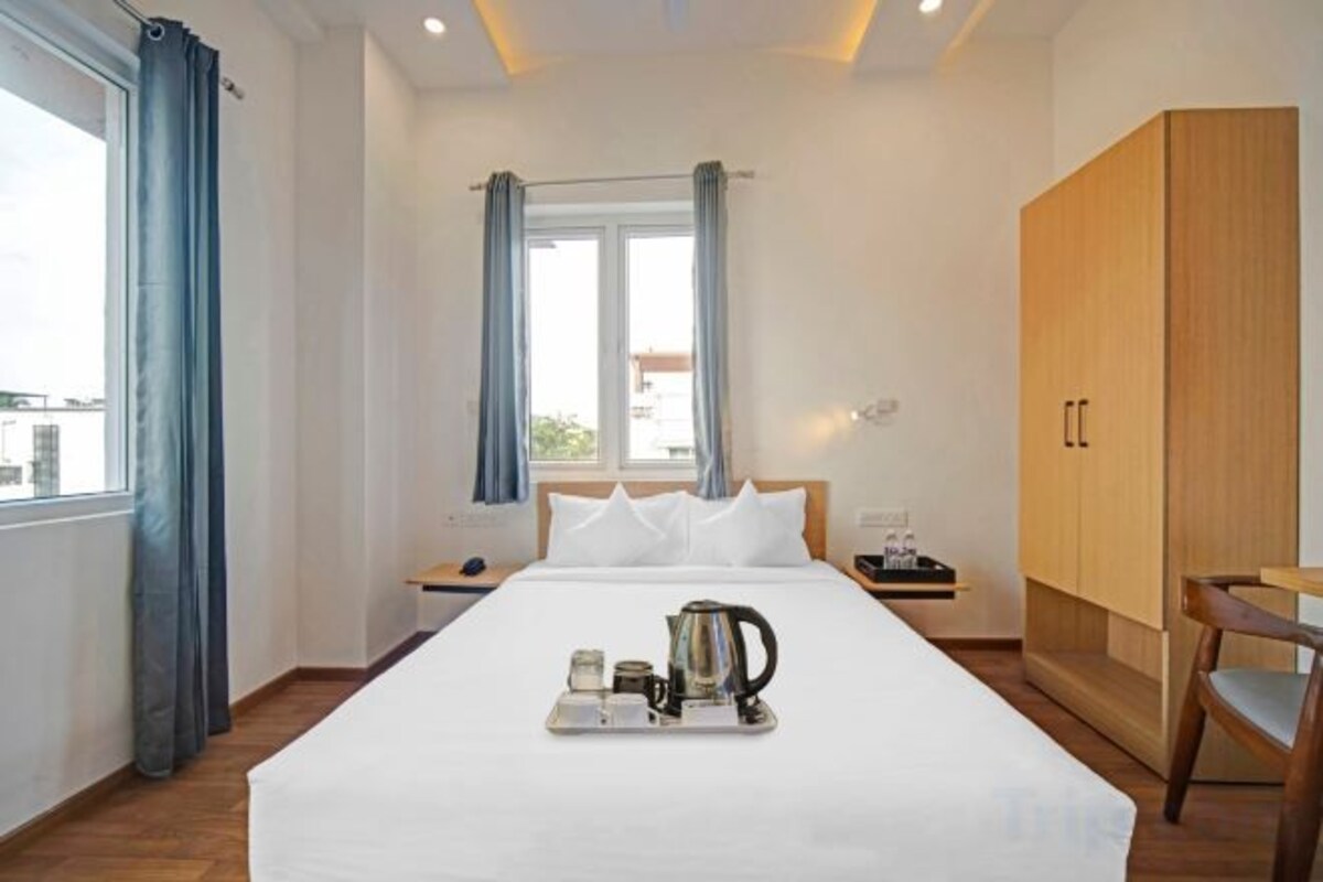 Ropa de cama hipoalergénica y escritorio