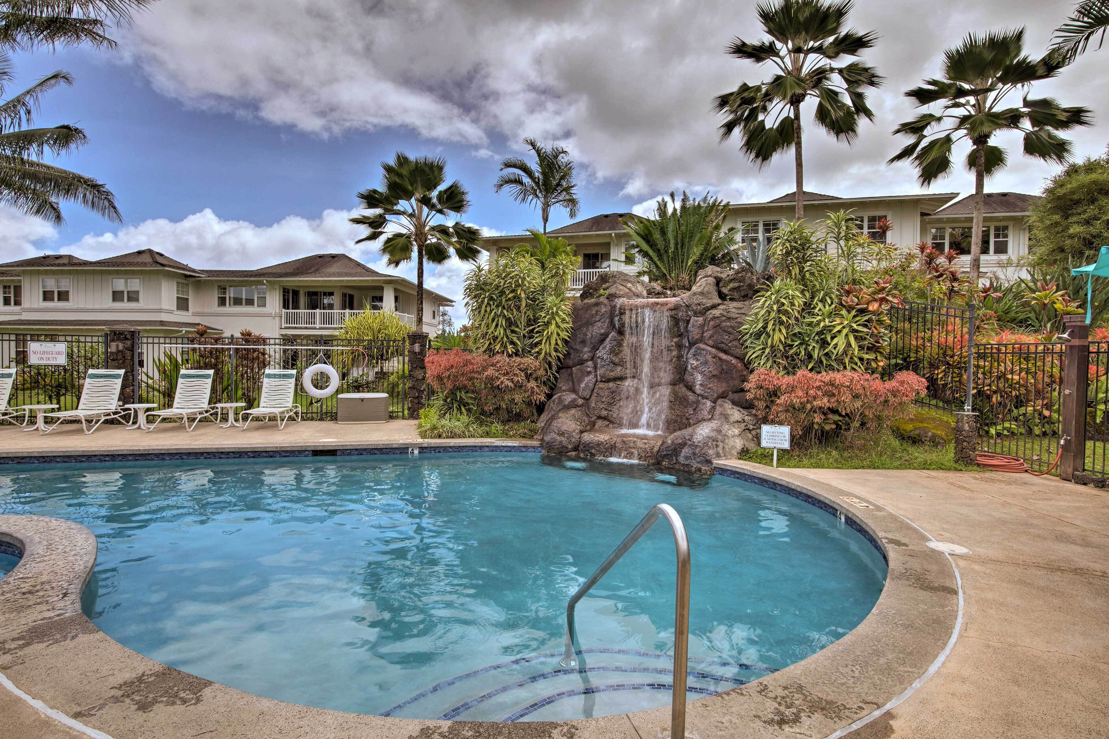 Tropical Princeville Condo w/ Private Lanai!